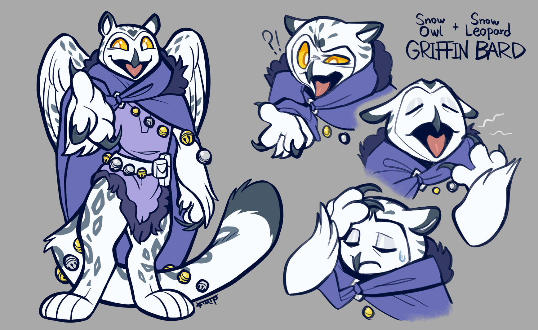 Griffin Bard - expressions