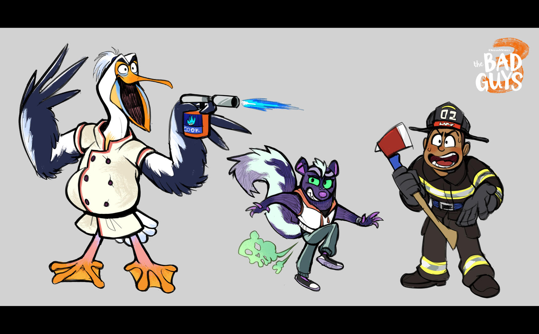 The Bad Guys 3 Character Lineup